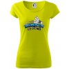 Badminton legend - Dámske tričko Pure - XS ( Limetková )