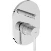 Jika Mio Style - Batéria pod omietku na 2 spotrebiče, s telesom, chróm H3212F60040001