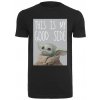 Tričko Star Wars Baby Yoda Good Side Tee - black XS