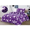Textilomanie Mikroplyšové obliečky STAR fialové Rozmer obliečky: 70 x 90 cm | 140 x 200 cm