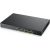 ZyXEL GS1900-24HP v2, 24-port GbE L2 PoE Smart Switch, rackmount, 170 Watt