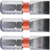 FORTUM hrot plochý sada 3ks, 7 x 25 mm, S2 4741107