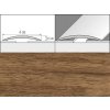 Prechodové lišty A13 - SAMOLEPIACE šírka 4 x výška 0,5 x dĺžka 93 cm - merbau
