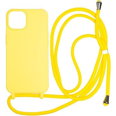 Mobile Origin Lanyard Case Yellow iPhone 14 LYC-S-YLW-14
