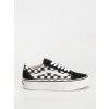 Vans Old Skool Platform (checker) 36.5, čierna
