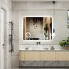 Nástenné zrkadlo ERGA HOME & DECOR obdĺžnikové 800 x 1000 mm