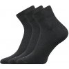 VOXX Ponožky Baddy B 3 páry čierne 1 balenie 39-42 111229