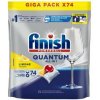 Finish Quantum All in 1 Lemon tablety do umývačky 74ks