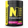 NUTREND N1 Pre-Workout 510 g Príchuť: blue raspberry