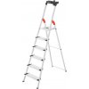 Hailo XXL L80 Comfortline 6stupňový hliníkový domácí žebřík