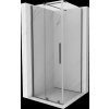 MEXEN/S - Velár sprchovací kút, posuvné dvere 100 x 100, transparent, grafit metal 871-100-100-01-95