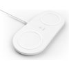 Belkin BOOST CHARGE duálna 15W bezdrôtová nabíjačka biela WIZ008vfWH