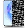 Picasee silikónový čierny obal pre Honor 90 Lite 5G - Separ - White On Black 2