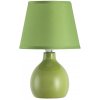 RABALUX 4477 Ingrid textilná lampička E14 1x40W zelené