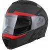 ZED prilba F19, ZED (čierna matná/červená fluo/šedá) 2025 - S