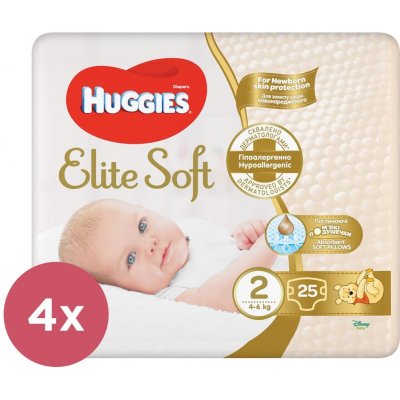 HUGGIES Elite Soft 2 4x 25 ks