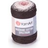 Yarn Art Macrame Cotton Spectrum 1302 hnědá, krémová, starorůžová