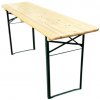TENTino Pivný stôl PINIE 220x70 cm k pivnému setu