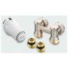 DANFOSS rohový set - RAE termostatická hlavice, RLV-KS