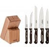 Sada nožov v stojane Tramontina Polywood hnedé 6 ks