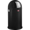 WESCO Pushboy Jr.22l čierny matný odpadkový kôš