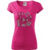 Horolezecké karabíny - Dámske tričko Pure - 3XL ( Purpurová )