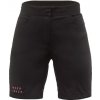 Fresh Trash Women's Rider Shorts True Black dámske cyklošortky - XL