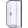 EBS Trend Easy Black Sprchový kút 90 x 90 cm, štvorcový, čierny matný