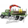 Bruder 2824 MACK Granit na přepravu dřeva