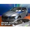 Deflektory Škoda Superb III liftback 2015
