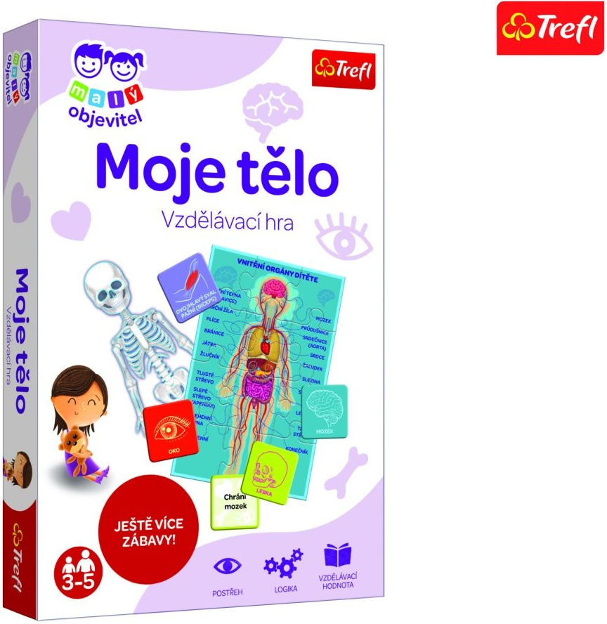 Trefl Malý objaviteľ Ľudské telo