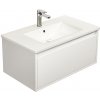 BOCCHI Milano - Skrinka pod umývadlo, 820x475 mm, biela lesklá