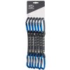 Lezecké expresky Climbing Technology/SKYLOTEC Lime Set NY Pro 17 cm 6-Pack - anthracite/electricblue
