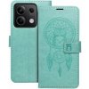 Puzdro Mezzo Book Xiaomi Redmi Note 13 5G, vzor dreamcatcher - zelené