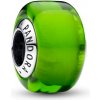 PANDORA korálka Zelené mini muránske sklo 793106C00