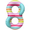 Swim Essentials Nafukovacie koleso pre 2 Color Rush 190 cm