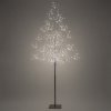 Solight LED vonkajší stromček 150cm 360 LED teplé biele svetlo hnedá farba