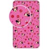 JERRY FABRICS Plachta Minnie hearts 02 Bavlna, 90/200 cm