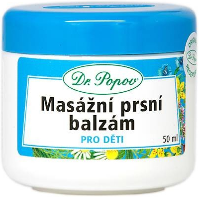 Dr. Popov masážny prsní balzam pro dospělé 50 ml