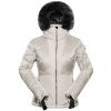 Alpine Pro NADDRA dámska sivá lyžiarska bunda - L