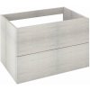 Sapho TREOS umývadlová skrinka 75x53x50,5cm, dub Polar TS070-1010