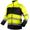 NEO TOOLS Softshellová výstražná pracovná bunda, žltá Veľkosť: XXXL