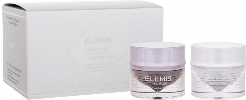 Elemis Ultra Smart Pro-Collagen Eye Treatment Duo protivráskový krém na očné okolie 2 x 10 ml darčeková sada