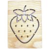 Libelula Šablóna na kreslenie - Zelenina-Ovocie – Jahoda Veľkosť šablóna: Malý formát (cca. 20 cm)