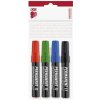 Permanentný popisovač, sada, 1-3 mm, kužeľový hrot, ICO 