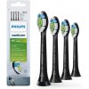 PHILIPS SONICARE Optimal White HX6064/11 čierne náhradné hlavice 4 ks