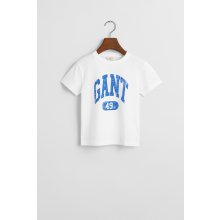 Gant 49 Arch Relaxed T-shirt White