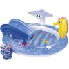 VEĽKÝ NAFUKOVACÍ BAZÉN HRACIE CENTRUM PODMORSKÝ SVET PLAYTIVE 18M+ 5 DIELOV PRÍSLUŠENSTVO