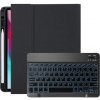 AppleKing puzdro s čiernou podsvietenou klávesnicou a priestorom na Apple Pencil pre iPad Pro 11