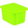 CURVER ESSENTIALS úložný box 26L 34 x 44 x 27 cm zelený 00755-598
